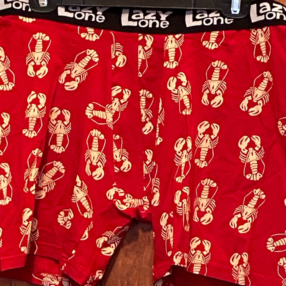NEW Lazy One Lobster print men’s underwear